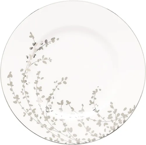 Kate Spade New York Gardner Street Platinum Accent Plate, 1.05 libras