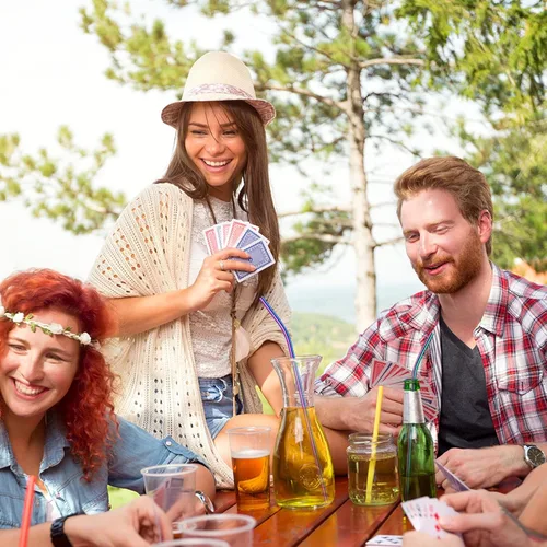 Vista 6 de Geiserailie 8 pajitas de acero inoxidable reutilizables de 14 pulgadas para vasos de 100 onzas, extra con 4 cepillos de limpieza (arcoíris)