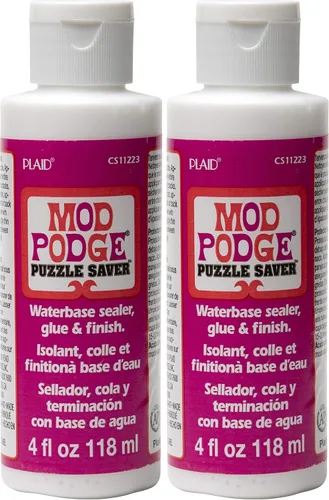 Vista 3 de Mod Podge - Protector de rompecabezas Pegamento (2 onzas), 2 onzas, Versión original 2 fl oz