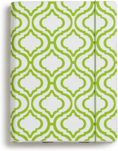 Vista 5 de Hansen Cover White & Lime Trellis Print (se adapta a Kindle, Paperwhite y Touch)