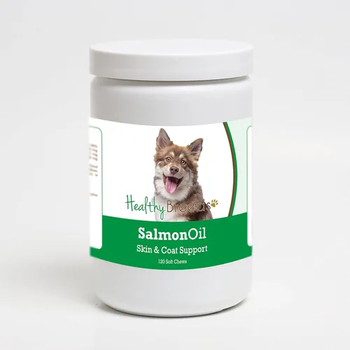 Vista 403 de Healthy Breeds Affenpinscher - Masticables suaves de aceite de salmón, 90