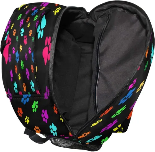 Vista 6 de ALAZA Mochila Daypack College School Travel Bolsa de hombro, multicolor22, Moderno Equipada