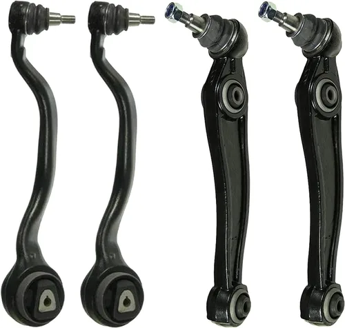 Vista 195 de Detroit Axle - Kit de 4 brazos de control de extremo delantero para Dodge Dart 13-16, Chrysler 200 15-17, 2 brazos de control inferiores, 2 extremos