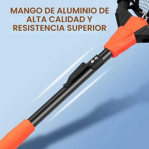 Vista 3 de KastKing Pontus - Red de pesca para pescar, plegable y ligera, red de pesca de agua dulce con escala de longitud integrada, mango de aluminio, malla