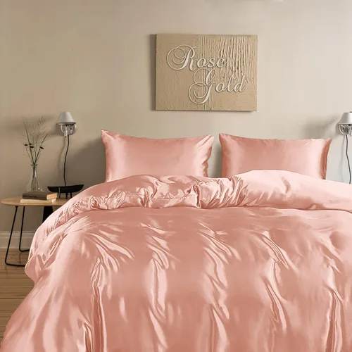 Vista 21 de Linenwalas - Juego de sábanas 100 % eucalipto tipo Tencel o Lyocell prémium, 4 piezas, con esquinas elásticas, suaves, transpirables y refrescantes