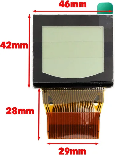 Vista 3 de Nuevo instrumento Cluster pantalla LCD con cable de cinta consolidado para Nissan Quest 2004 2005 2006 medidor de velocímetro
