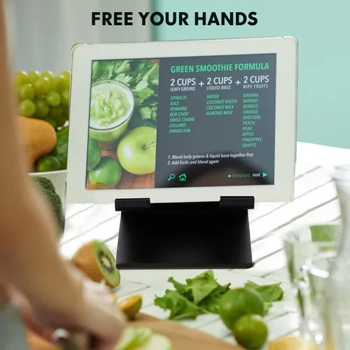 Vista 4 de Cabilock Soportes para teléfono de aleación de aluminio, soportes para teléfonos móviles de estructura simple