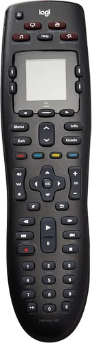 Vista 3 de Logitech Harmony 650 - Mando a distancia, color plateado (915-000159) Renovado