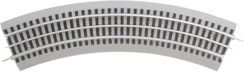 Lionel FasTrack Electric O Gauge, pista curva O36, paquete de 4