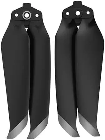 Vista 5 de Accessories 4pcs Propellers Low Noise Blades 7238F Props Spare Parts for DJI Mavic Air 2S Mavic Air 2 Drone (Color Silver)