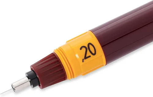 Vista 3 de Rotring Isograph Plumas para dibujo técnico. Juego de 3 unidades, Marrón