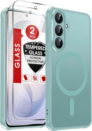 Vista 259 de LeYi Funda para teléfono Samsung-S23: protector de pantalla e imán MagSafe Púrpura