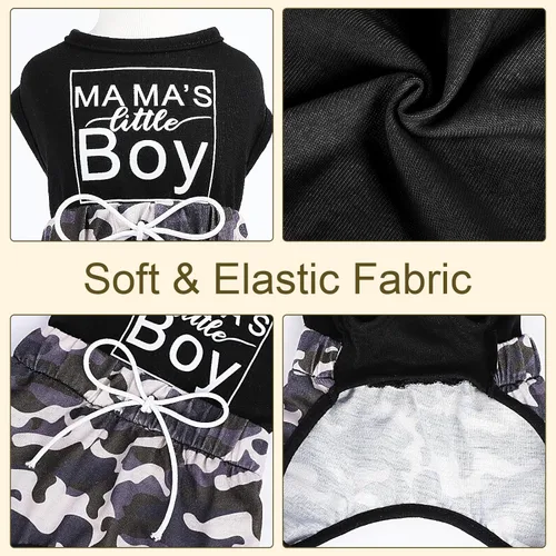 Vista 6 de Ropa para perros pequeños y medianos, hembras y niños, pijama suave y elástica para perro, ropa ligera para mascotas, disfraz para perro, disfraz