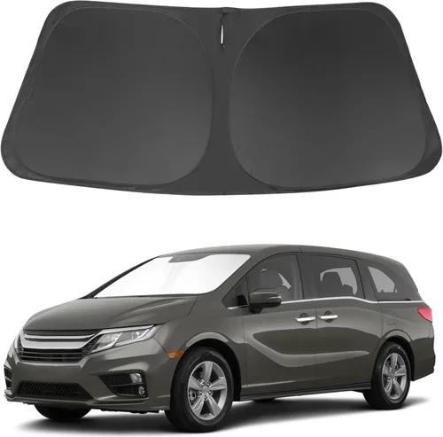 Vista 58 de Parasol para parabrisas de ajuste personalizado para BMW X1 F48 2016-2022, accesorios plegable, bloqueador solar protege el automóvil de los rayos