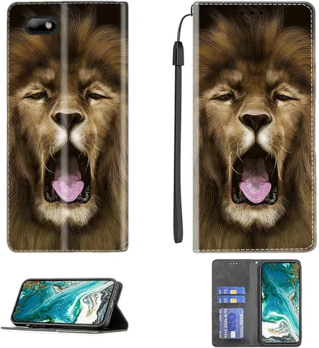 Case for Celular Kalley Element 5+Plus Case Compatible with Celular Kalley Element 5+Plus Phone Case Cover PU Leather Kickstand Magnetic Wallet Case