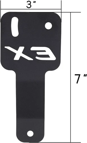 Vista 2 de Kit de Montaje de Soportes para Barra de Luz de 50" Compatible con Can-am Maverick X3 2017 2018 2019 2020 2021 2022 2023 Compatible con barra de luz