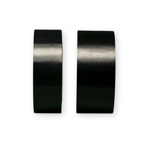 Vista 5 de Cinta de vinilo superior para pista de baile, 1.5 pulgadas x 36 yardas, 6 rollos de cinta negra para suelo, diseñada específicamente para pistas
