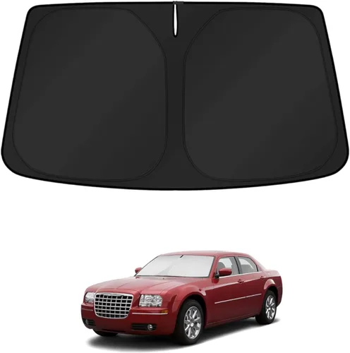 Vista 199 de KUST - Parasol plegable para parabrisas para BMW X1 E84, accesorios 2011 2012 2013 2014 2015, protector de visera de sol ajustable que bloquea