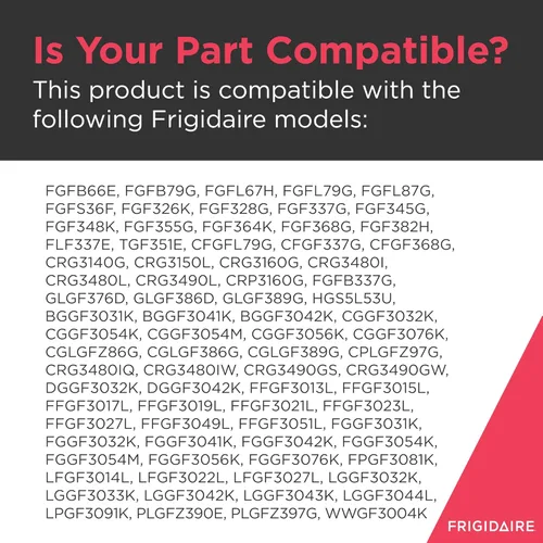 Vista 6 de Frigidaire Kit de conversión GRLP3 LP para estufas de gas y estufas