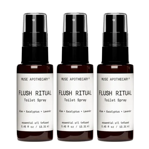 Vista 37 de Muse Apothecary Flush Ritual - Espray para inodoro aromático y refrescante, usar antes de ir, 2 onzas, infundido con aceites esenciales naturales