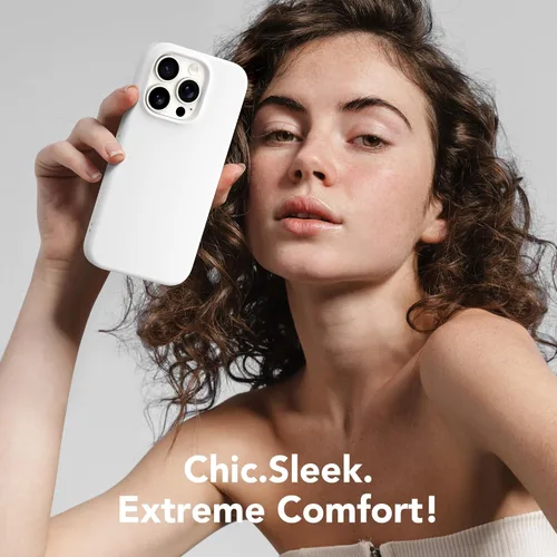 Vista 272 de GONEZ Funda magnética para iPhone 14, compatible con Magsafe, con protector de pantalla + protector de cámara, forro de microfibra antiarañazos