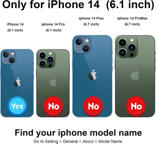 Vista 2 de HAOPINSH Funda tipo cartera para iPhone 14 con tarjetero, diseño de mármol verde menta con tapa trasera, de piel sintética, ranuras para tarjetas