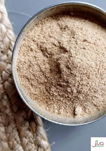 Vista 4 de Jiva Organics Polvo orgánico Amchur Bolsa de 7 onzas – Mango secado molido, 100% natural y sin OMG.
