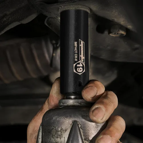 Vista 8 de EPAuto Llave dinamométrica de clic de 1/2 pulgada, juego de llaves métricas de impacto profundo de 1/2 pulgada, Cr-V, 6 puntos