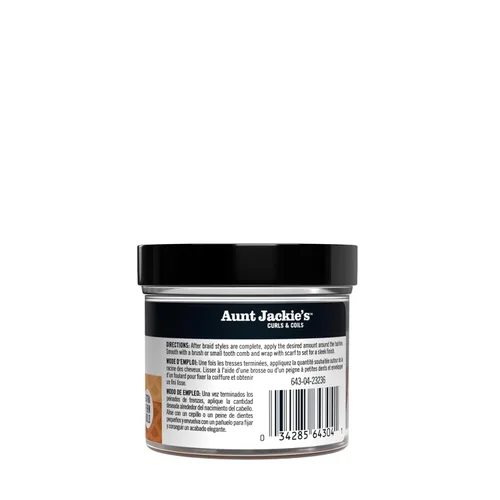 Vista 7 de Aunt Jackie's Galardonada colección Braid + Twist Smooth + Swirl Edge Gel con sujeción extra firme, 4 onzas