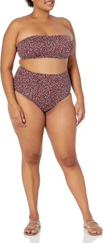 Vista 8 de Tienda Essentials Parte inferior de bikini de cintura alta para mujer