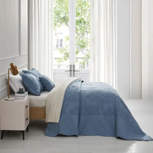 Vista 27 de CHIXIN - Juego de colcha tamaño King/Cal King extragrande, diseño de Navidad, microfibra ligera y suave, 4 piezas