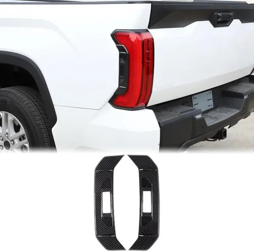 Vista 10 de Cubierta lateral de luz trasera, ajuste para Toyota @ Tundra 2022-2023 Aunginsy 2 piezas de luz trasera de luz trasera lámpara lateral de cama
