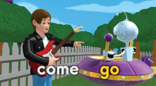 Vista 3 de Sight Words Level 1 DVD by Rock 'N Learn 60+ words includes all pre-primer Dolch words and many Fry words