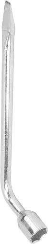 Vista 7 de Llave de llanta tipo L para gato, llave hexagonal de 0.827 in, acero 45#, herramienta de extracción de neumáticos extendida para camión