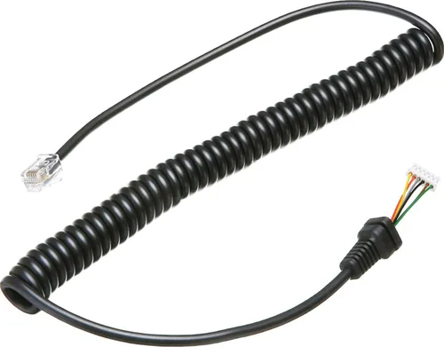 Pasow Cable de micrófono de repuesto para micrófonos Yaesu MH-36 MH-36A6J MH-36B6JS MH42 MH-42B6J MH-42C6J MH-48 MH-48A6JA MH-48A6J FT-1500M
