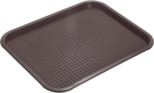 Vista 17 de uxcell Bandejas de plástico de comida rápida a granel de 12 x 16 pulgadas rectangulares para servir, bandejas de cafetería, platos para servir