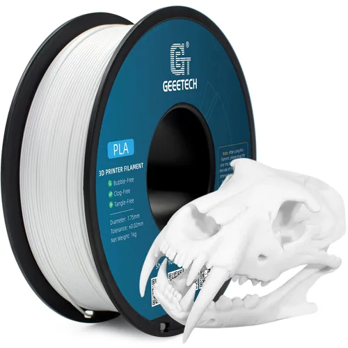 Vista 14 de GEEETECH Paquete de 6 kg de filamento para impresora 3D - Filamento PLA negro de 1.75 mm ± 0.02 mm (6 carretes, 1 kg cada uno) - Alta precisión