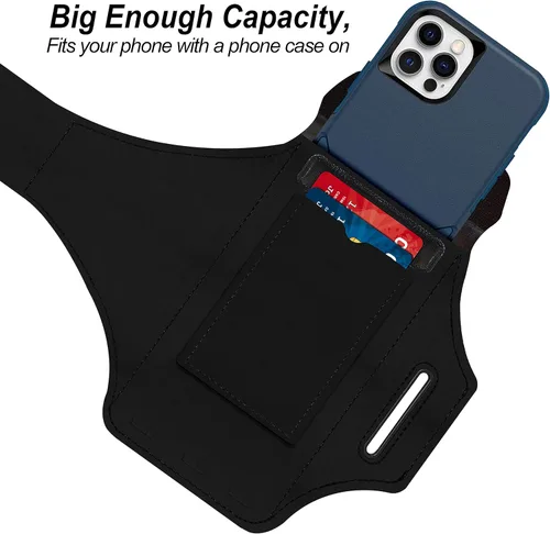 Vista 3 de Brazalete de running para Google Pixel 10/10 Pro XL/9/9 Pro XL/8/8 Pro/7/7a/7 Pro/6/6a/6 Pro/5/5a/4/4a/4XL/3a/3 XL, resistente al agua con ranura