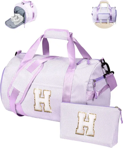 Vista 106 de Regalo para Adolescentes, Bolsa de Viaje para Niñas, Bolsas de Fin de Semana para Niños con Compartimento para Zapatos, Bolsa de Fin de Semana