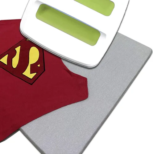 Vista 6 de ReArt 3 piezas de alfombrilla para prensa térmica 10" x 8" / 12" x 12" / 16" x 20" con 3 piezas de teflón de 12" x 16" para Cricut EasyPress