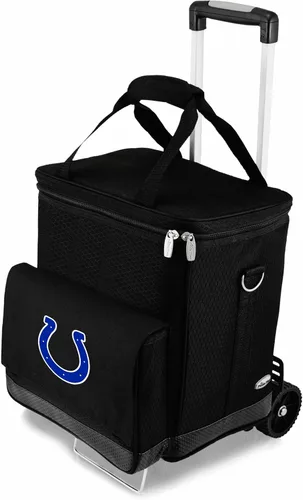 Vista 16 de Picnic TIME NFL Unisex-Adult NFL Cellar 6-Bottle Wine Carrier & Cooler Tote with Trolley