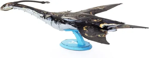 Vista 5 de Fascinations Metal Earth Premium Series Avatar 2 Ilu 3D Kit de modelo de metal con pinzas