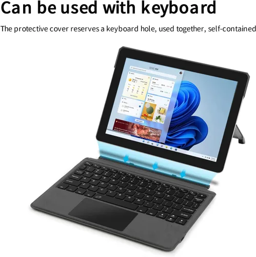 Vista 4 de Funda delgada y ligera para Microsoft Surface Go 3 2021, Surface Go 2 2020, Surface Go 2018, Surface Go 3, Go 2, Go [10.5 pulgadas], funda