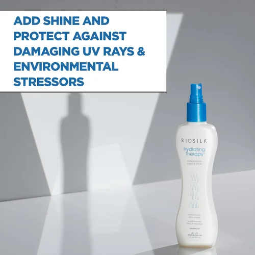 Vista 7 de BioSilk Hydrating Therapy Spray Hidratante para el cabello sin enjuague, Humecta y Protege del encrespamiento, Sin sulfato, sin parabenos y sin