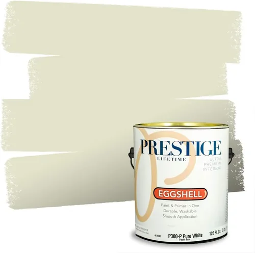 Vista 120 de PRESTIGE Paints - Pintura exterior e imprimación en uno, 1 galón, satinado, verde Bayou