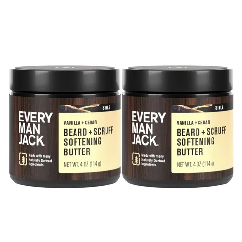 Vista 13 de Every Man Jack Mantequilla para Barba - Fragancia de Bourbon Añejo - Hidrata y Estiliza Barbas Secas y Rebeldes Mientras Alivia la Picazón