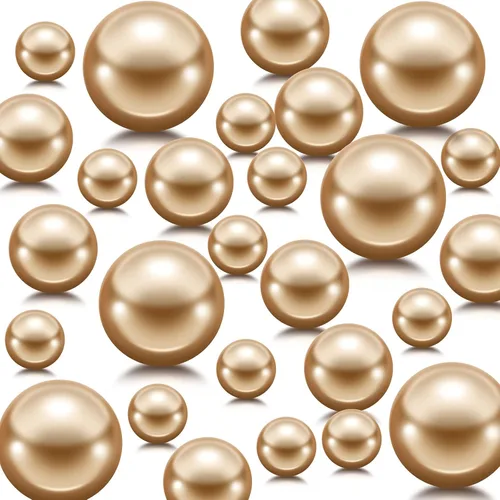 Vista 19 de Hicarer - 120 piezas de perlas para jarrón, perlas de imitación redondas para centros de mesa, portacepillos de maquillaje, decoración del hogar