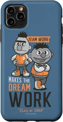 Vista 13 de Sesame Street Bert and Ernie Team Work Makes The Dream Work Case for iPhone 17