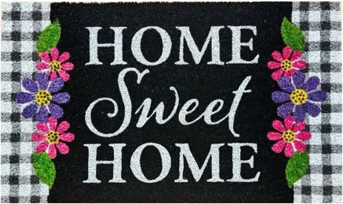 Vista 4 de Briarwood Lane Colorful Watering Can Spring Natural Fiber Coir Doormat