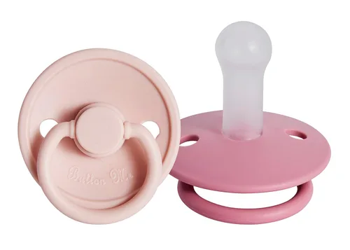 Vista 16 de ButtonMe - Chupetes de silicona suave de alta calidad para recién nacidos de 0 a 6 meses, sin BPA, paquete de 2 chupetes cómodos y elegantes de 0 a